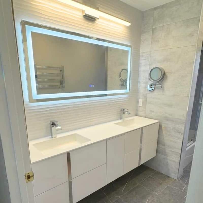 The Tile Life Brisbane 12x40 Blanco Duna Ceramic Wall Tile