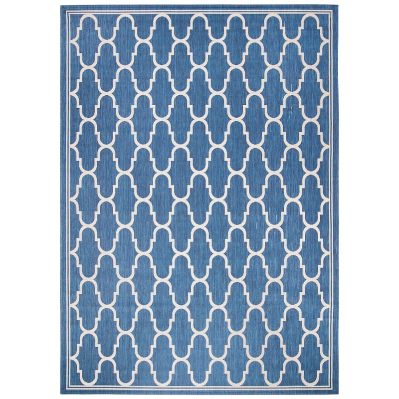 SAFAVIEH Courtyard Sufia Waterproof Trellis Backyard Patio Rug