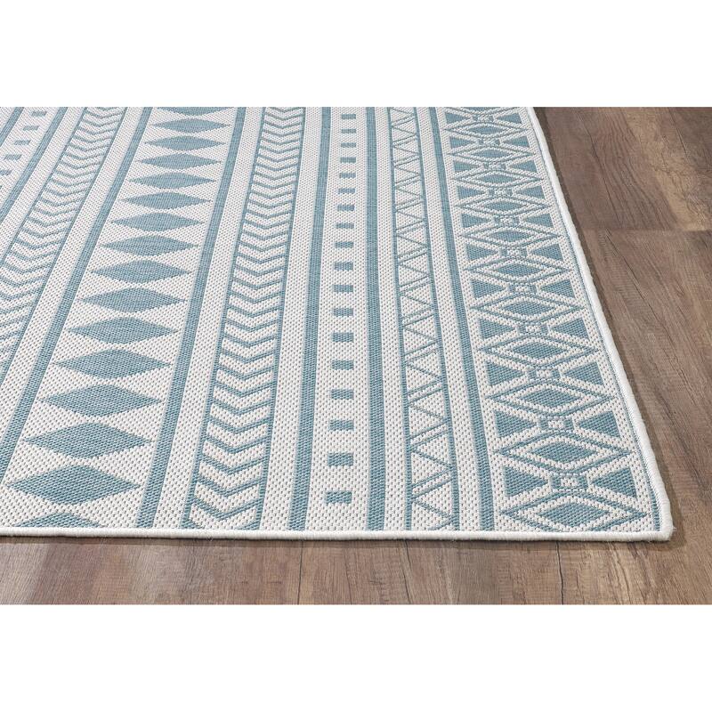Domani Pyramids Hygge Boho Indoor/ Outdoor Rug