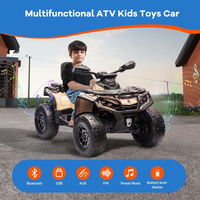 2 Seater Ride On ATV for Kids