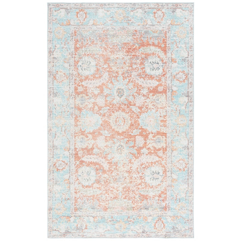 SAFAVIEH Arizona Ismena Vintage Rug - 3' x 5' - Turquoise/Rust