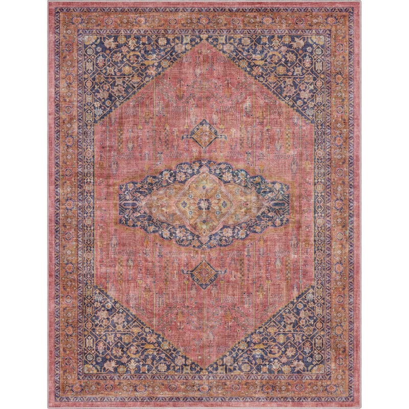 Well Woven Apollo San Marino Persian Oriental Washable Area Rug