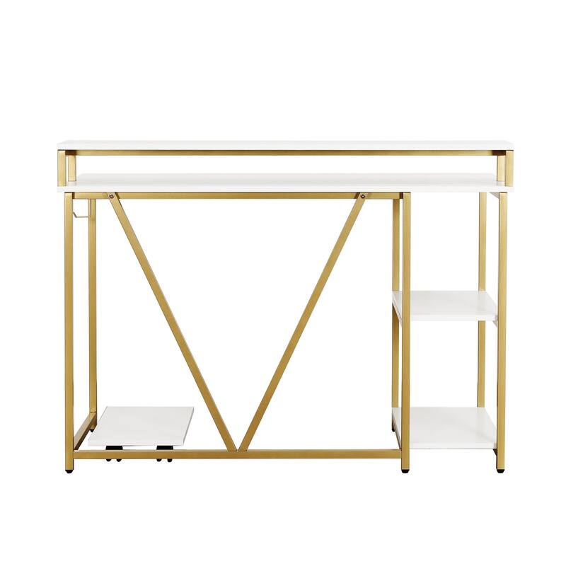 Versatile Industrial Writing Desk with Advanced Features for Enhanced Productivity