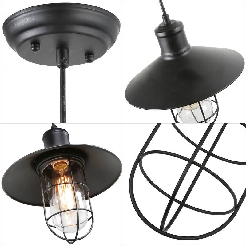 The Gray Barn Modern Farmhouse Mini 1-Light Island Light for kitchen