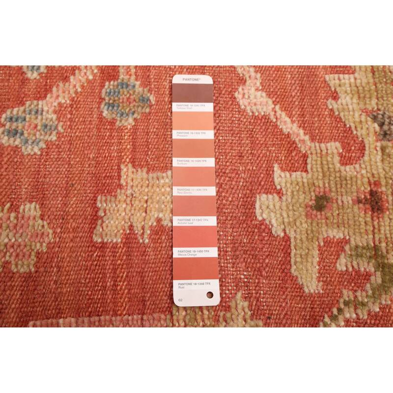 ECARPETGALLERY Hand-knotted Jules Serapi Dark Copper Wool Rug - 9'4 x 11'10