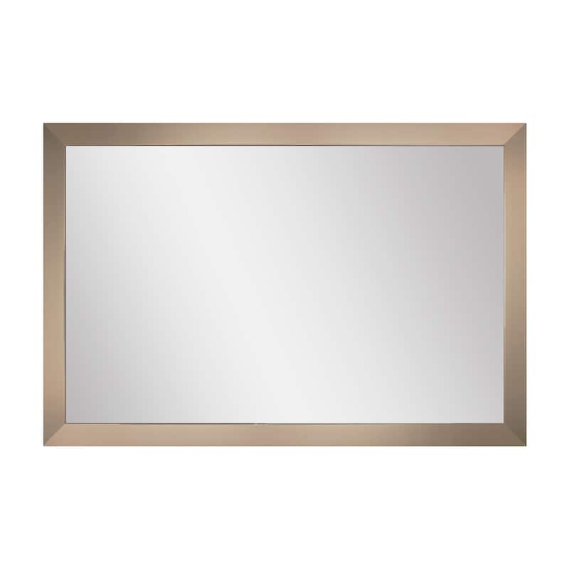 Frame My Mirror Champagne Bronze Framed Wall Mirror, Meade Design