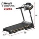 preview thumbnail 29 of 28, Folding Treadmill with Incline Functionality and LCD Display Screen