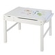 preview thumbnail 1 of 16, Wooden Kids Multi Activity Play Table with Storage Paper Roll - 34" x 23.5" x 22.5" (L x W x H) White