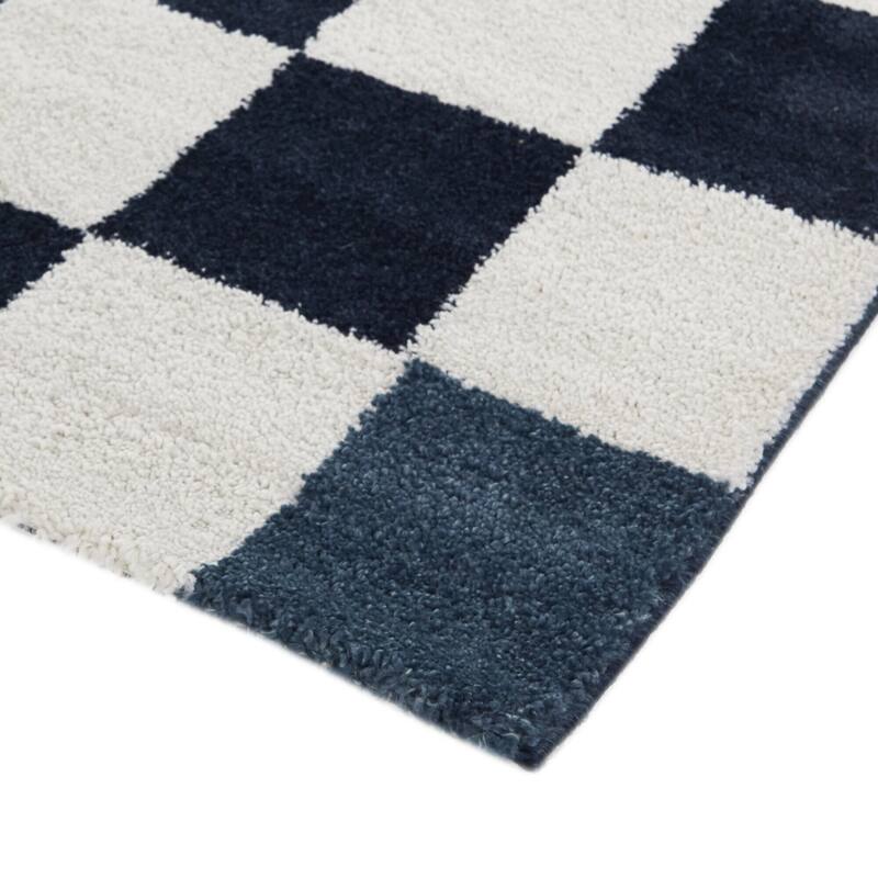 Conovici Modern Checkered Area Rug