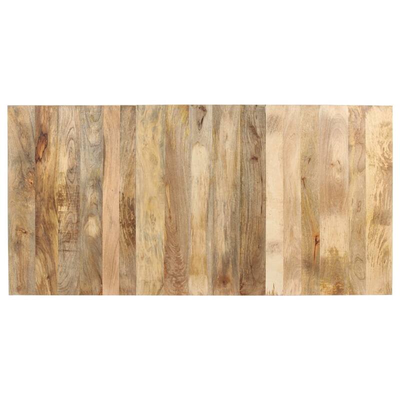 vidaXL Dining Table Kitchen Table Dining Room Dinner Table Solid Mango Wood - 70.9"x35.4"x29.9"