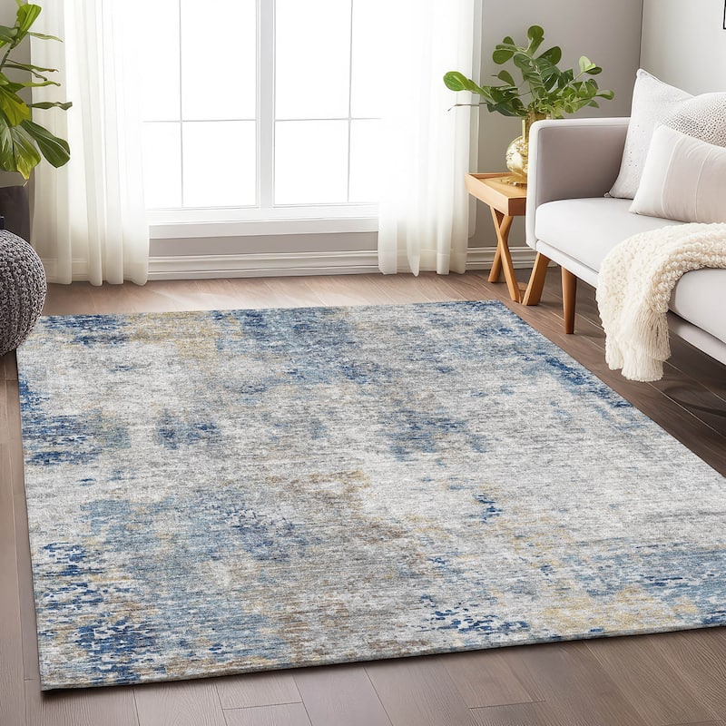 Premium Washable Super Soft Abstract Kylo Mayfield Rug