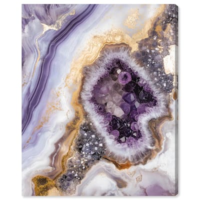 Amethystine Dream II Canvas by Art Remedy, Gallery Wrapped