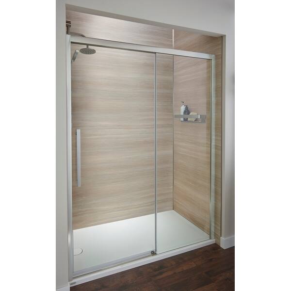 Shop Jacuzzi Sd48 76 High X 48 Wide Sliding Semi Frameless