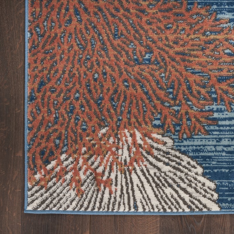 Nourison Seaside Indoor only Nature Area Rug