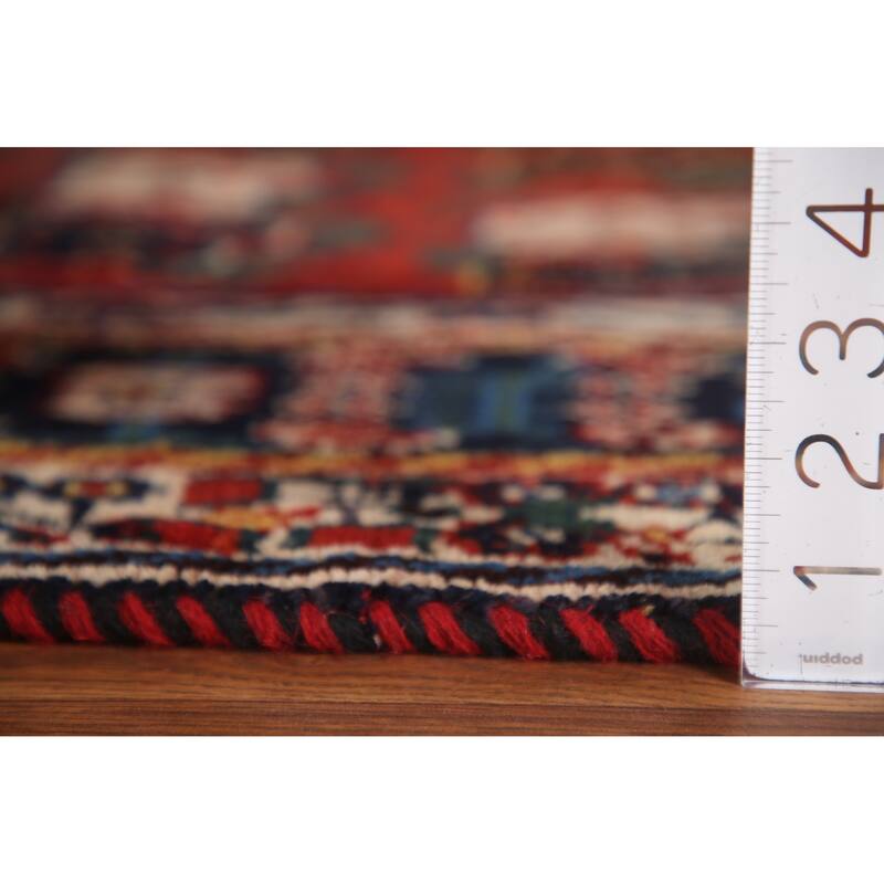 Vegetable Dye Kashkoli Persian Vintage Area Rug Handmade Wool Carpet - 5'1"x 8'4"