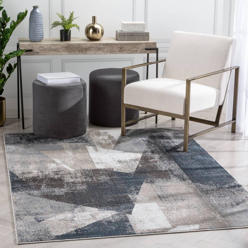 Well Woven Verity Kye Abstract Geometric Modern Area Rug