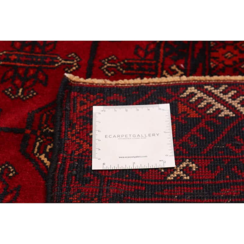 Teimani Red Rug 3'11" x 6'3" - 3'11 x 6'3