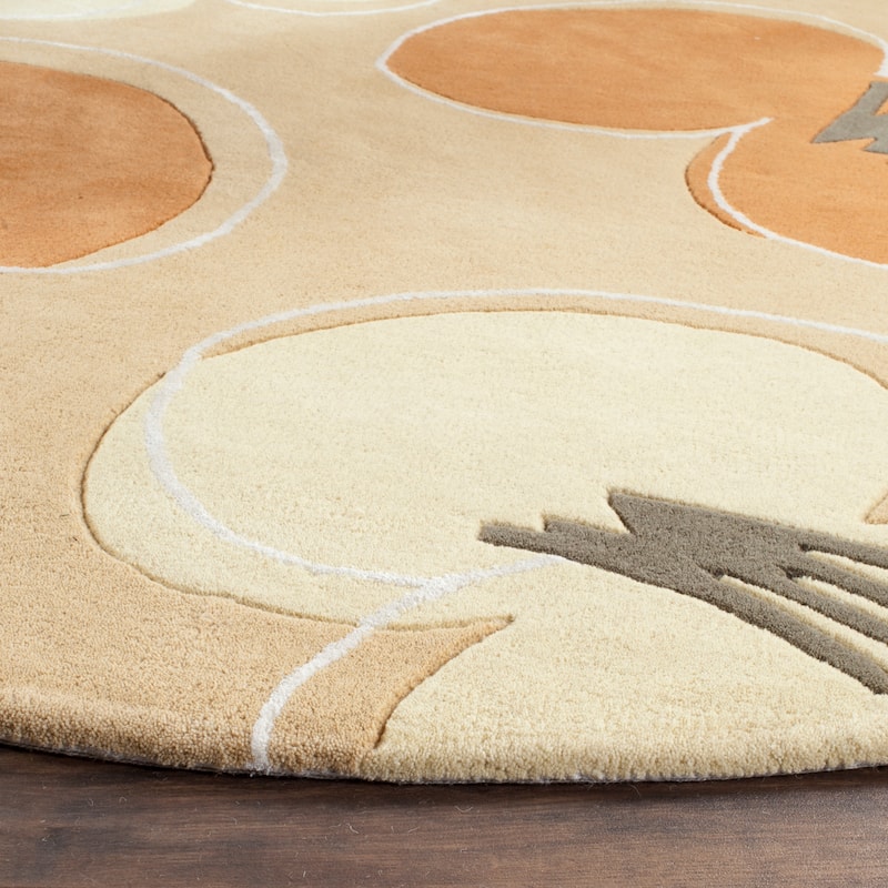 SAFAVIEH Handmade Soho Sarai Daisy N.Z. Wool Rug