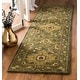preview thumbnail 66 of 103, SAFAVIEH Handmade Antiquity Philomena Traditional Oriental Wool Rug 2'3" x 10' Runner - Olive - Runner