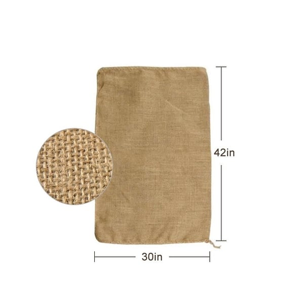 Wellco Burlap Breathable Jute Bags Accessory for Potato Tomato Plants