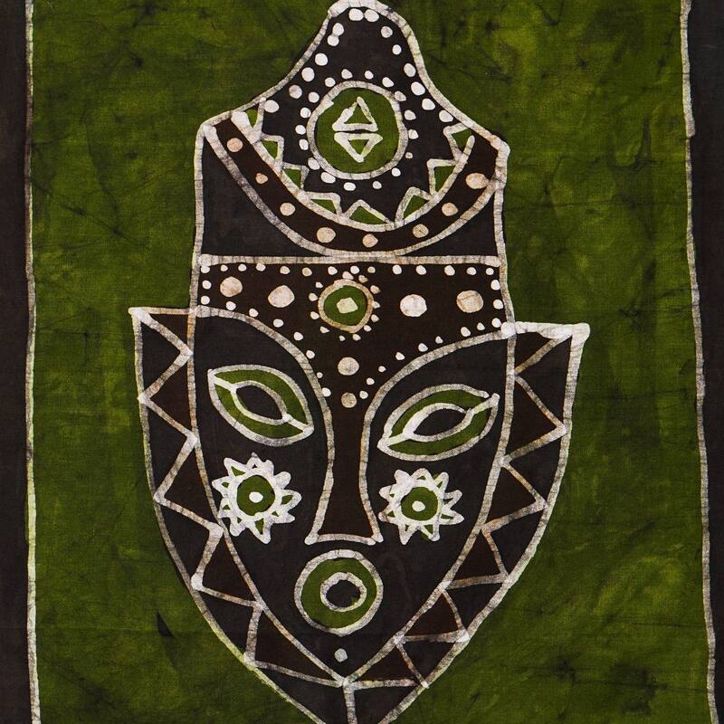 Novica Handmade Human Gaze Cotton Wall Hanging