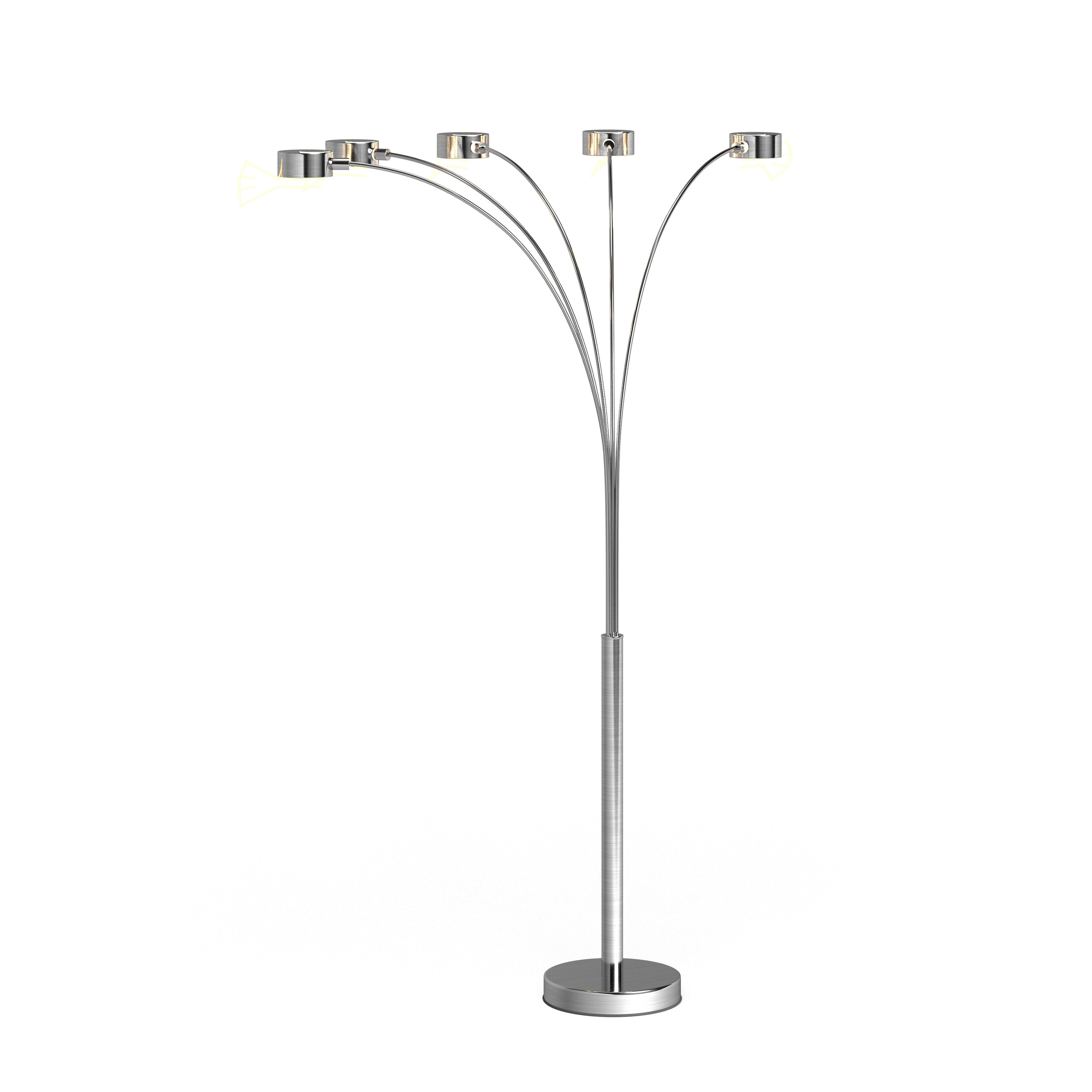 Strick & Bolton Charlie 5-Light Arched Floor Lamp