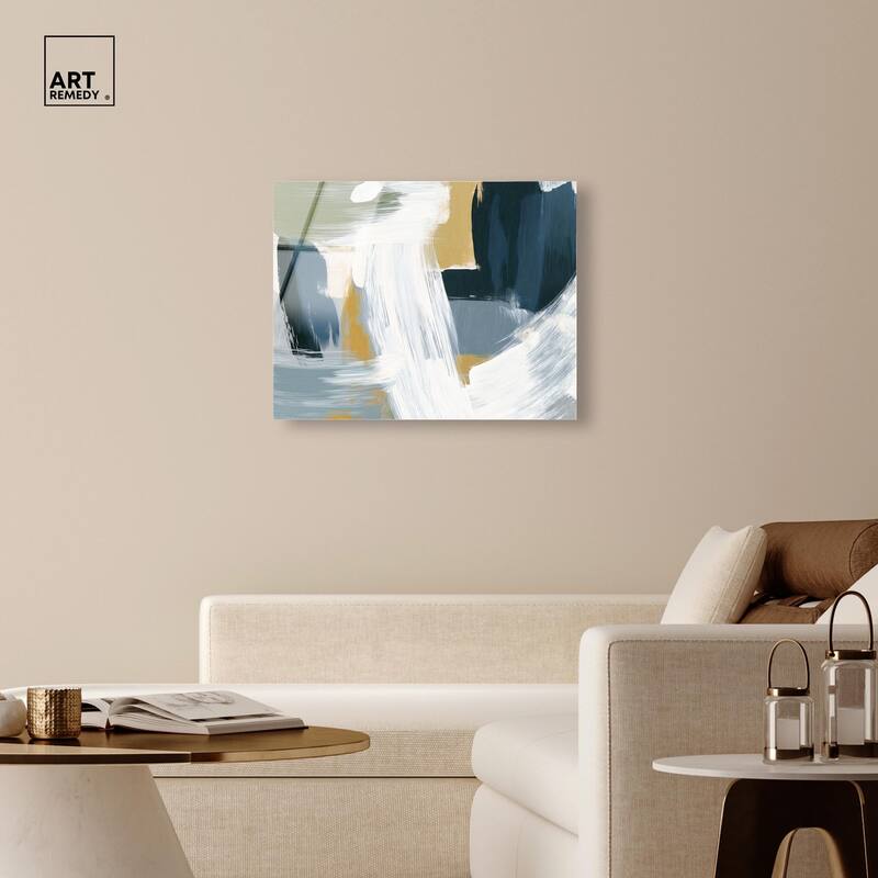 Moss Layers III Acrylic by Art Remedy, Ready to Hang