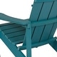 preview thumbnail 117 of 126, All-weather Poly Resin Wood Outdoor Adirondack Chair (Set of 4)