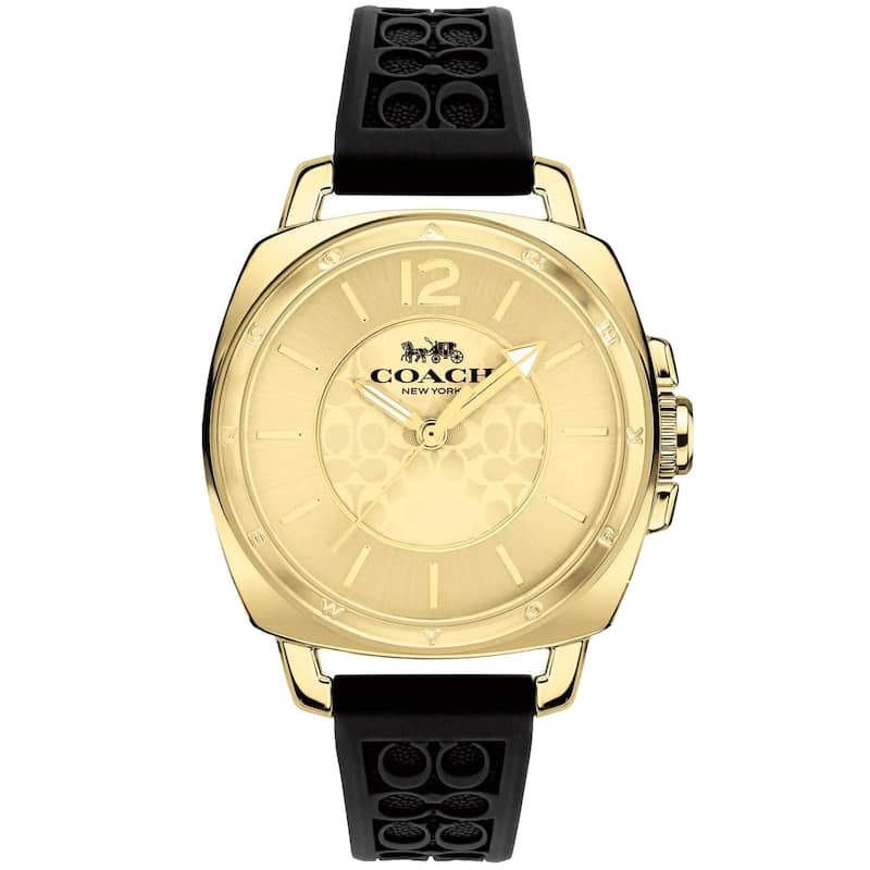 Coach Women's Boyfriend Gold Dial Watch - 14503980 - 6 (36)