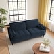 preview thumbnail 53 of 77, 62.5'' W Corduroy Couch Upholstered Square Arm Sofa