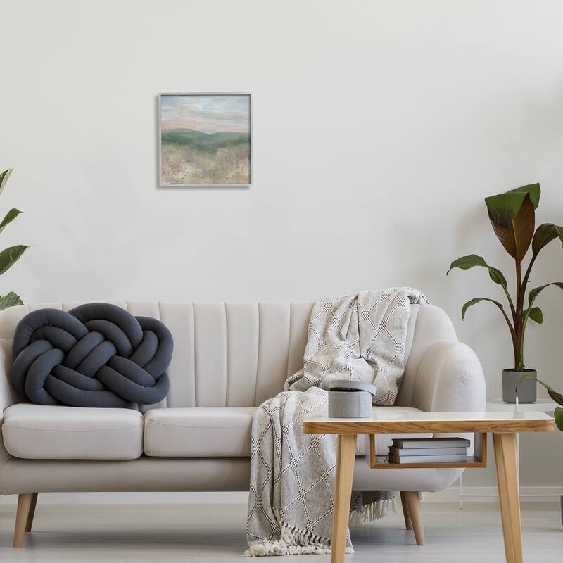 Stupell Mysterious Mountain Nature Abstract Forest Tree Tops Framed Wall Art, Design by Carol Robinson