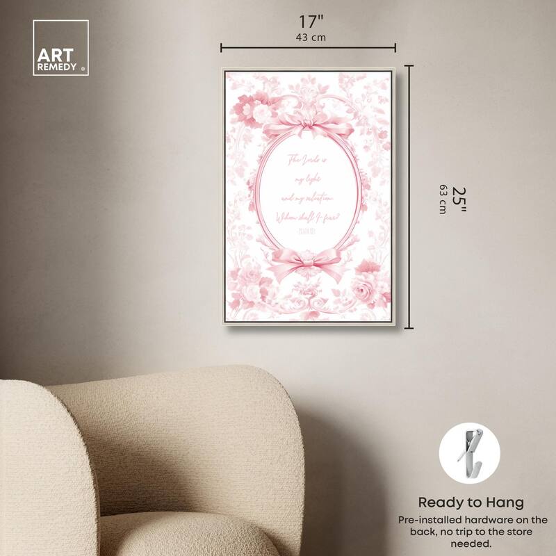 My Light Pink Canvas by Art Remedy