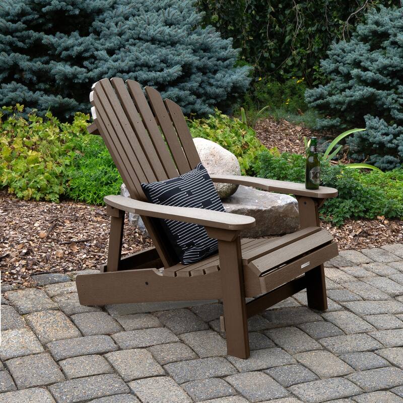 HIGHWOOD King-Size Folding and Reclining Adirondack Chair