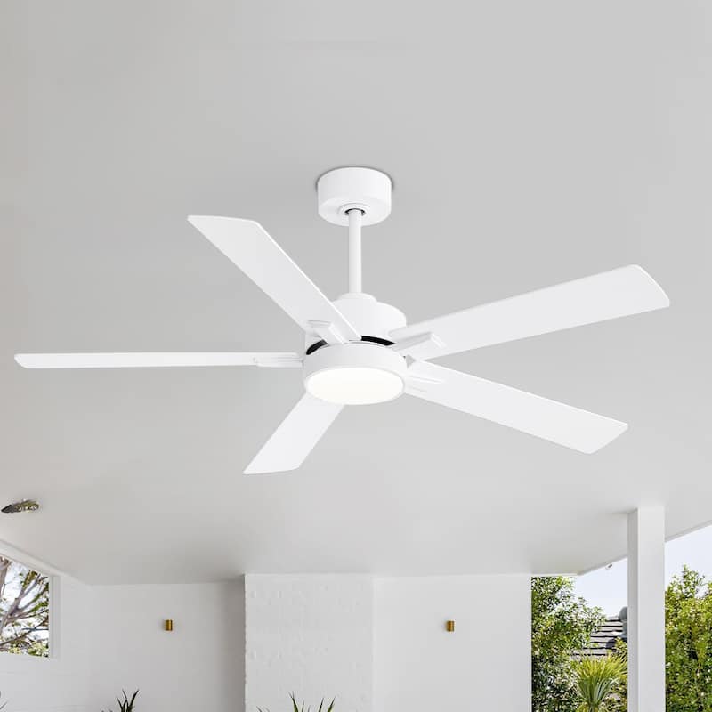 52 inch 5 Blade LED Ceiling Fan with Remote and Light Kit