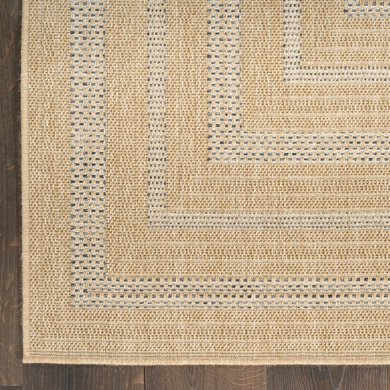Nourison Tulum Indoor/Outdoor Geometric Area Rug
