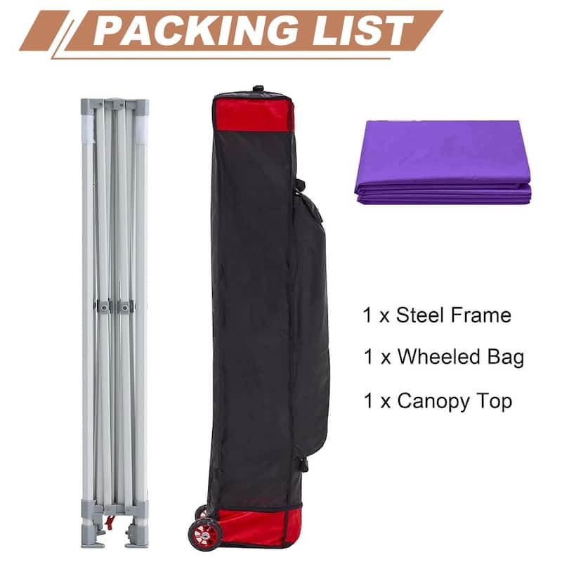 Tradesparker 10'x15' Pop Up Canopy Tent Commercial Instant Canopies - 10x15ft