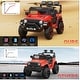 preview thumbnail 20 of 26, Ride on Car with 2.4G Remote Control, 12V Battery Powered Electric Car for Kids