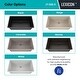 preview thumbnail 7 of 8, Lexicon Drop-In Quartz 32 Inch Single Bowl Kitchen Sink Kit - 32"x19"