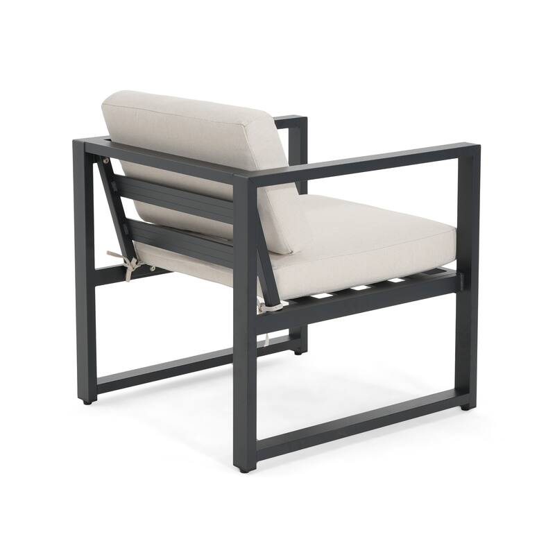 Navan Outdoor Patio Club Chair (Excluding the table)