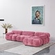 preview thumbnail 8 of 27, Daimion 4 Pieces Upholstered Sectional
