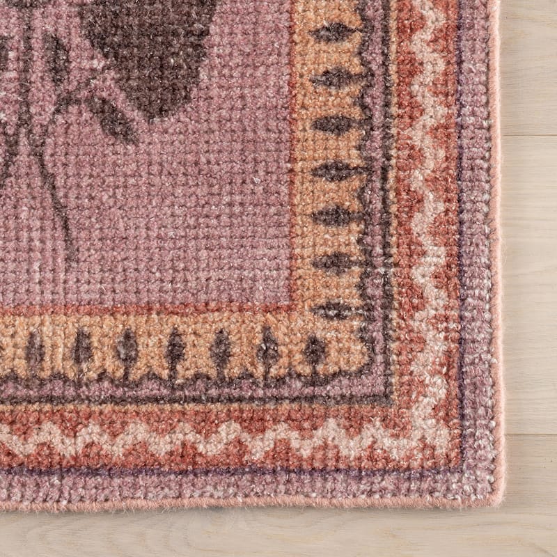 Padma Lakshmi Floris Hand-Tufted Floral Wool-Blend Rug
