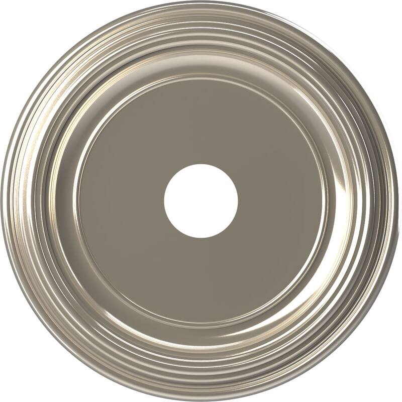 3 1/2" Inside Diameter - Traditional Thermoformed PVC Ceiling Medallion