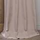 Heavy Faux Linen Single Curtain (1 Panel)