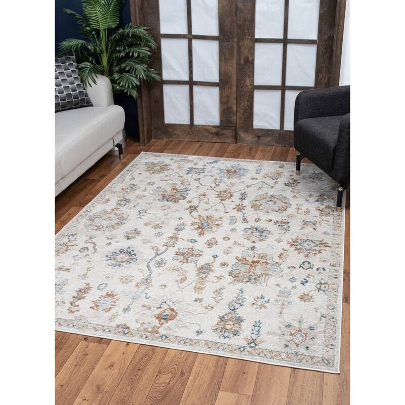 Noble GC_GEN7007 Ivory Area Rug