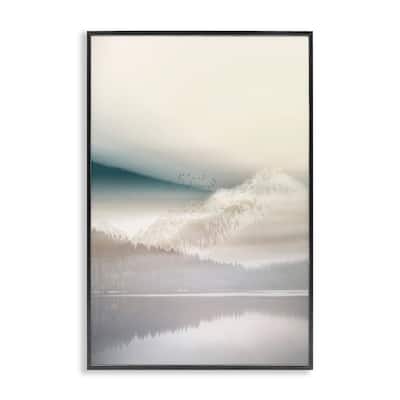 Stupell Vanilla Landscape View Framed Giclee Art Design By Gemma Bardot
