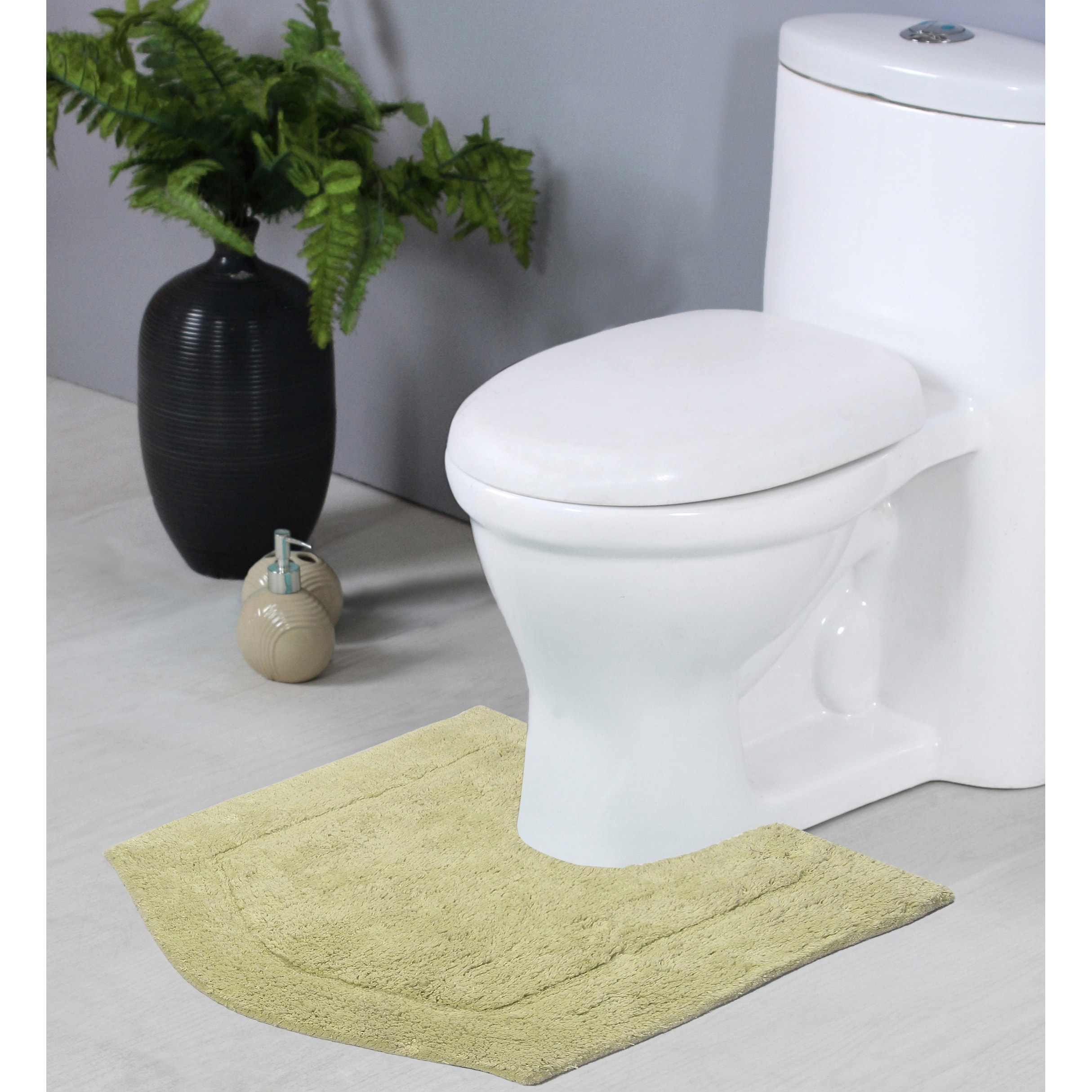 Toilet Carpet Machine Washable, Bathroom Carpet Toilet Set