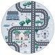 preview thumbnail 39 of 53, SAFAVIEH Kids Playhouse Machine Washable Slip Resistant Violanthi Neighborhood Road Rug