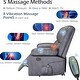 preview thumbnail 19 of 20, AECOJOY 2-Seater Recliner Loveseat with Heat and Massage Function