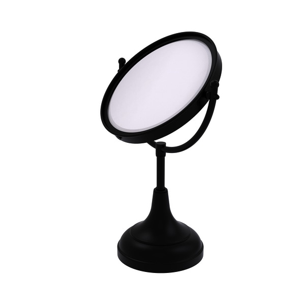 Allied Brass 8-in Vanity Top Make-Up Mirror 2X Magnification