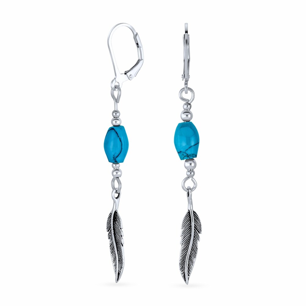 Sterling Silver Gemstone Earrings Beautiful Bali Style Veined Turquoise and Silver Stud Earrings Silver Swirl Stud Earrings Vintage